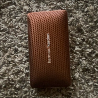 Harman Kardon Esquire Mini Portable Speaker Brown Rectangular. Parts