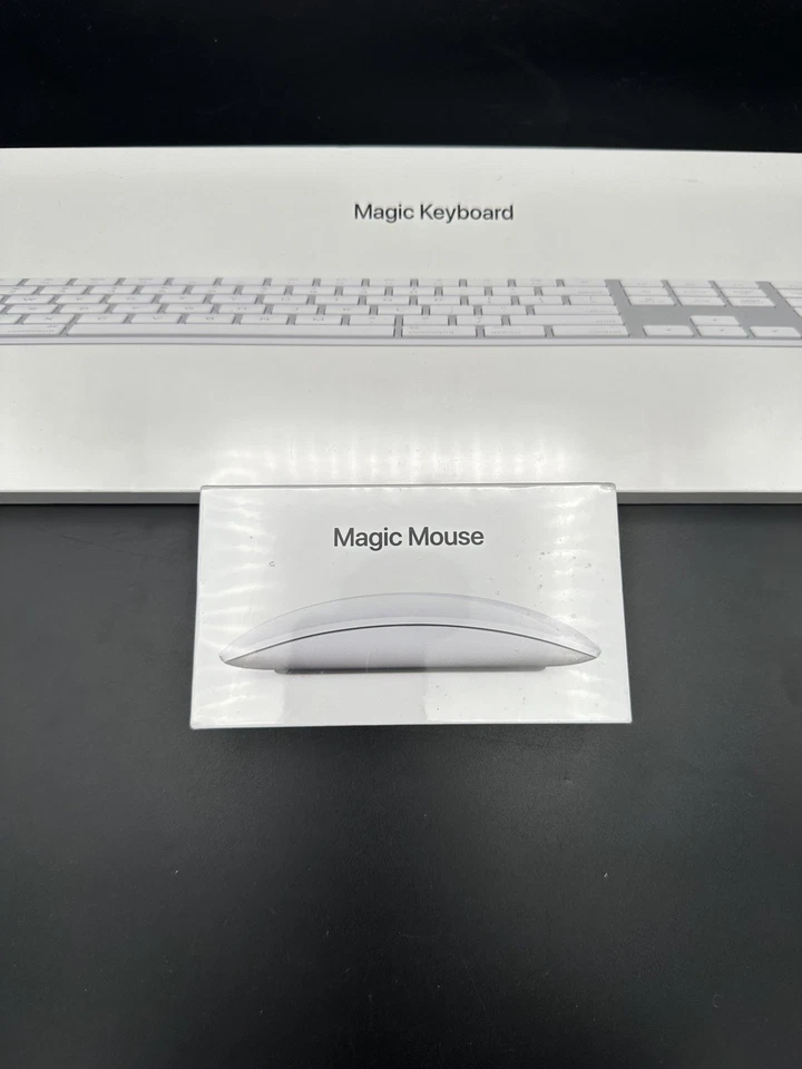 Genuine Apple Magic Mouse 2 (A1657)) & Apple Magic Keyboard (A1843) NEW SEALED - Image 2 of 4