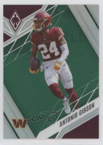 2022 Panini Phoenix Green /25 Antonio Gibson #90