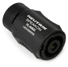 Neutrik NL4MMX Lockable 4-pole speakON Coupler 5-pack Bundle