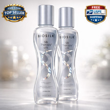BioSilk Silk Therapy Lite 5.64 oz 167 mL 2-Pack Lightweight Leave-In Treatment
