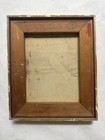 Vintage Figurative Face Expressionism Abstract Signed Painting Framed Canvas MCM — photo 4