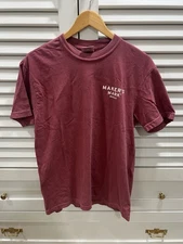 MAKER’S MARK COMFORT COLORS T- SHIRT BRICK RED SIZE MEDIUM