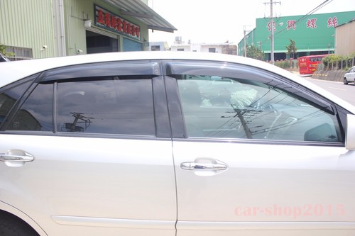 2004-2009 Lexus RX350 RX330 RX400h Window Visor Sun Rain Guard Weather Shield - Picture 8 of 8