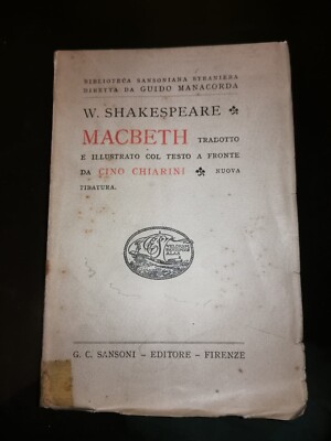 Macbeth, Shakespeare, Samsoni 1948