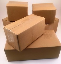 50 12x6x4 Corrugated Cardboard Shipping Boxes -Packing -Cartons -Mailing -Moving