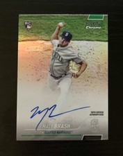 Matt Brash Rookie Card Auto /99 2022 Topps Stadium Club Chrome Mariners SCCUAMB