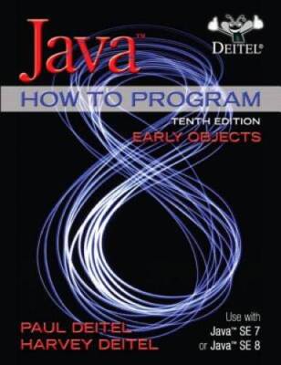 Java How To Program (Early Objects) (10th Edition) - Paperback - VERY GOOD
