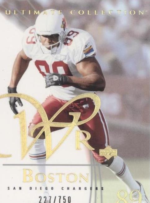 2003 Upper Deck Ultimate Collection - David Boston #50 /750 for sale ...