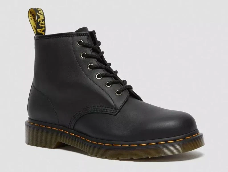 Dr Martens 6 Trou 101 Noir Nappa 26409001 DOC - Photo 1/4