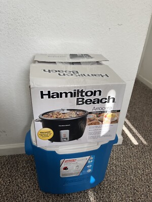 Electric Rice Cooker And Steaming.