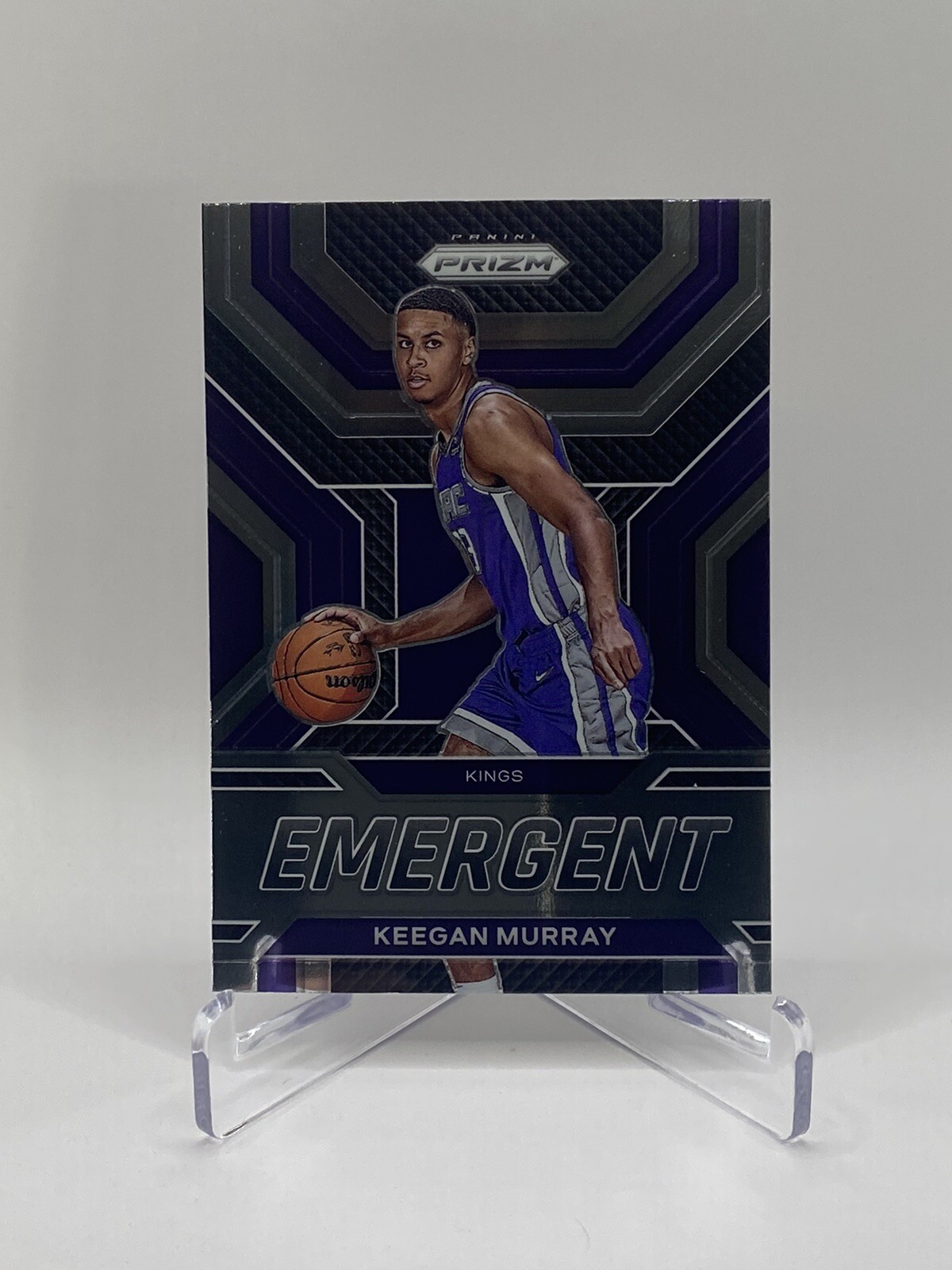 2022-23 Panini Prizm Emergent Keegan Murray Rookie RC Card #8