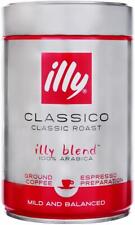 Illy Classico Ground Coffee - 250g (Pack of 2) 70.36 per kilo