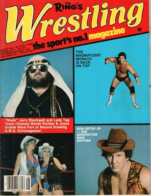 THE RINGS WRESTLING AUGUST 1983 WENDI RICHTER ROCK & ROLL EXPRESS JERRY LAWLER