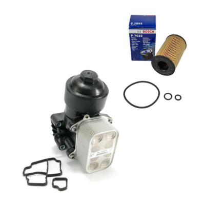 Ölfilterbock Ölkühler +Ölfilter für VW 1.6 2.0 TDI 03L115389C 026407023 03L11556