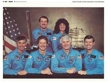 NASA - Space Shuttle Orbiter Discovery Crew Members. 02 NASASSOCM