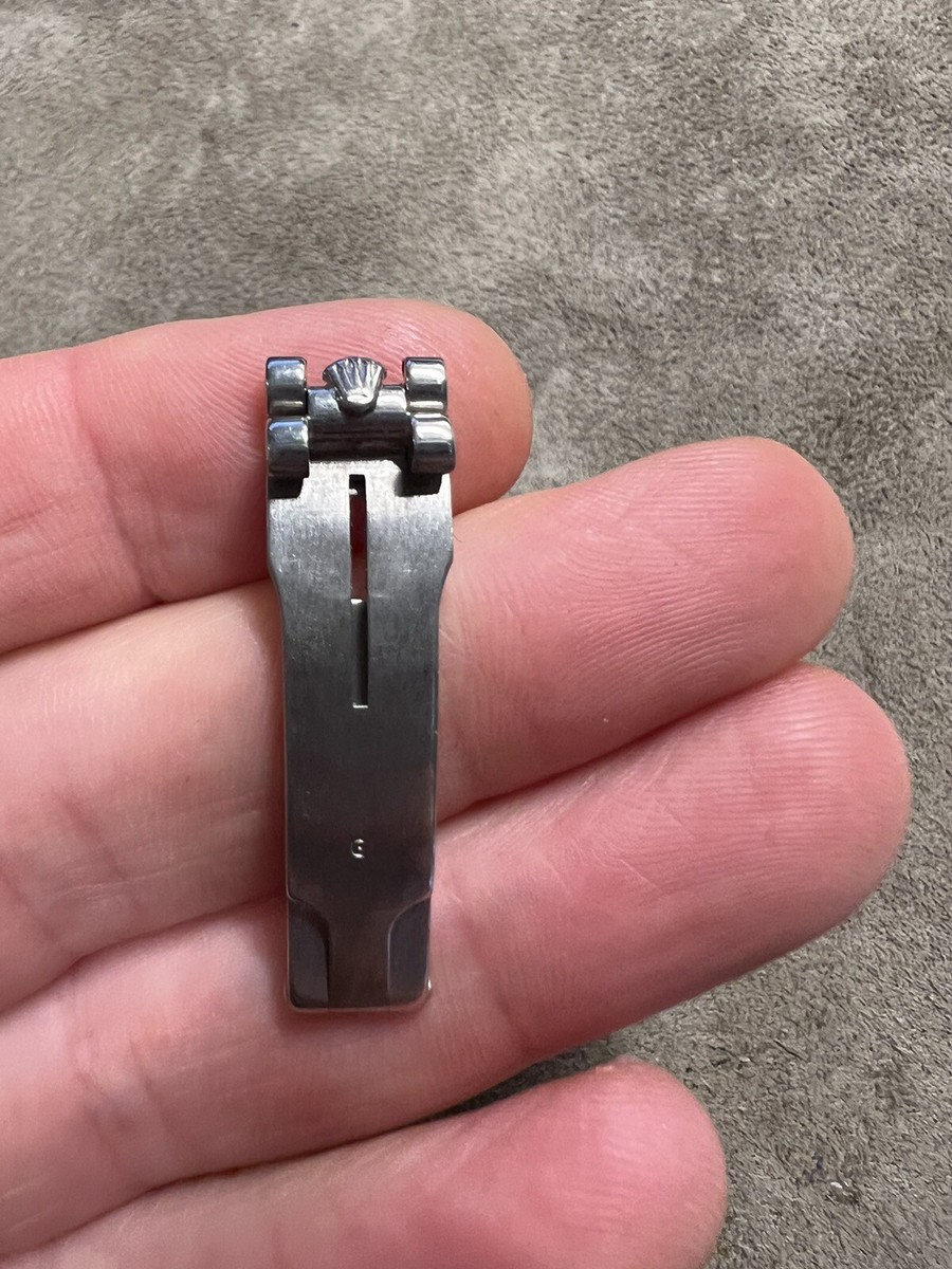 Rolex 8570 18K White Gold Clasp For 26mm Gold Watch 13mm | eBay