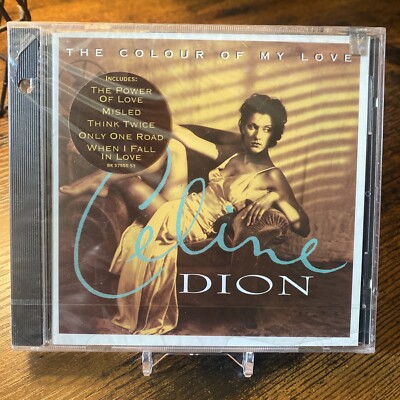 New Celine Dion The Colour of My Love Audio Music CD 1993