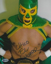 Chico El Luchador Signed 8x10 Photo BAS Beckett COA Wrestling Picture Autograph
