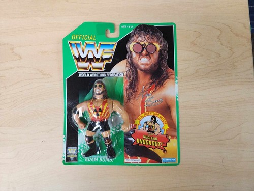 Hasbro WWF WWE ADAM BOMB action figure 1994 GREEN ...