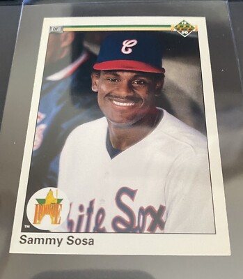 1990 Upper Deck Samy Sosa RC #17  MINT  Chicago White Sox  CENTERED  BEAUTY CUBS