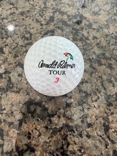 LOGO GOLF BALL-ORIGINAL ARNOLD PALMER TOUR SIGNATURE BALL-APC 90-OLDER LOGO