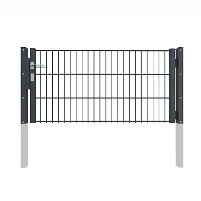 630mm Ben Light Drahtgittertor x B1,25m Anthrazit Toranlage Gittertor Toranlage
