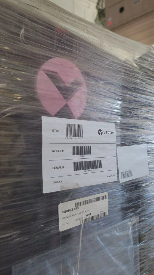 NEW Vertiv Dell VR3350 42U Server 19" Rack Enclosure Black Cabinet 800 x 1200mm - Image 3 of 4