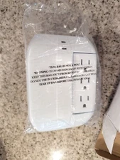 6-Outlet Swivel Power Strip with Surge Protector and Compact Design