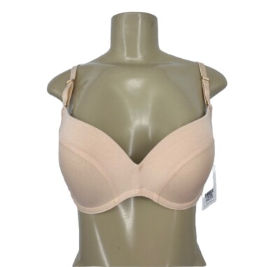 NEW Lively 34B Women Wireless Padded T-shirt Bra Nude 1-7