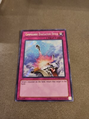 Yu-Gi-Oh! Card - Compulsory Evacuation Device - Secret Rare - LCYW-EN291 Unlimited Edition - View #8
