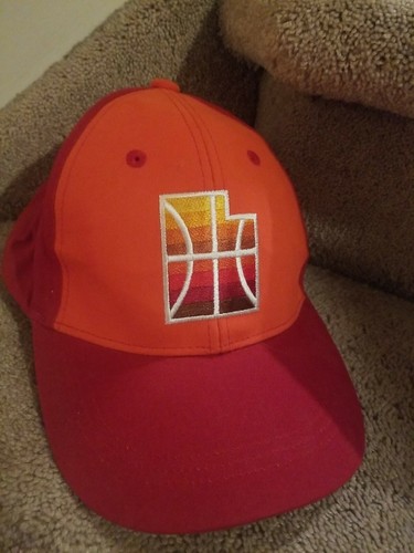 Utah Jazz NBA Hat Adult Ball Cap Orange 