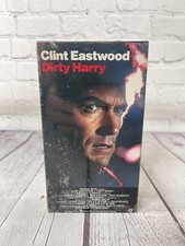 DIRTY HARRY CLINT EASTWOOD FACTORY SEALED VHS 1992 WARNER HOME VIDEO WATERMARK