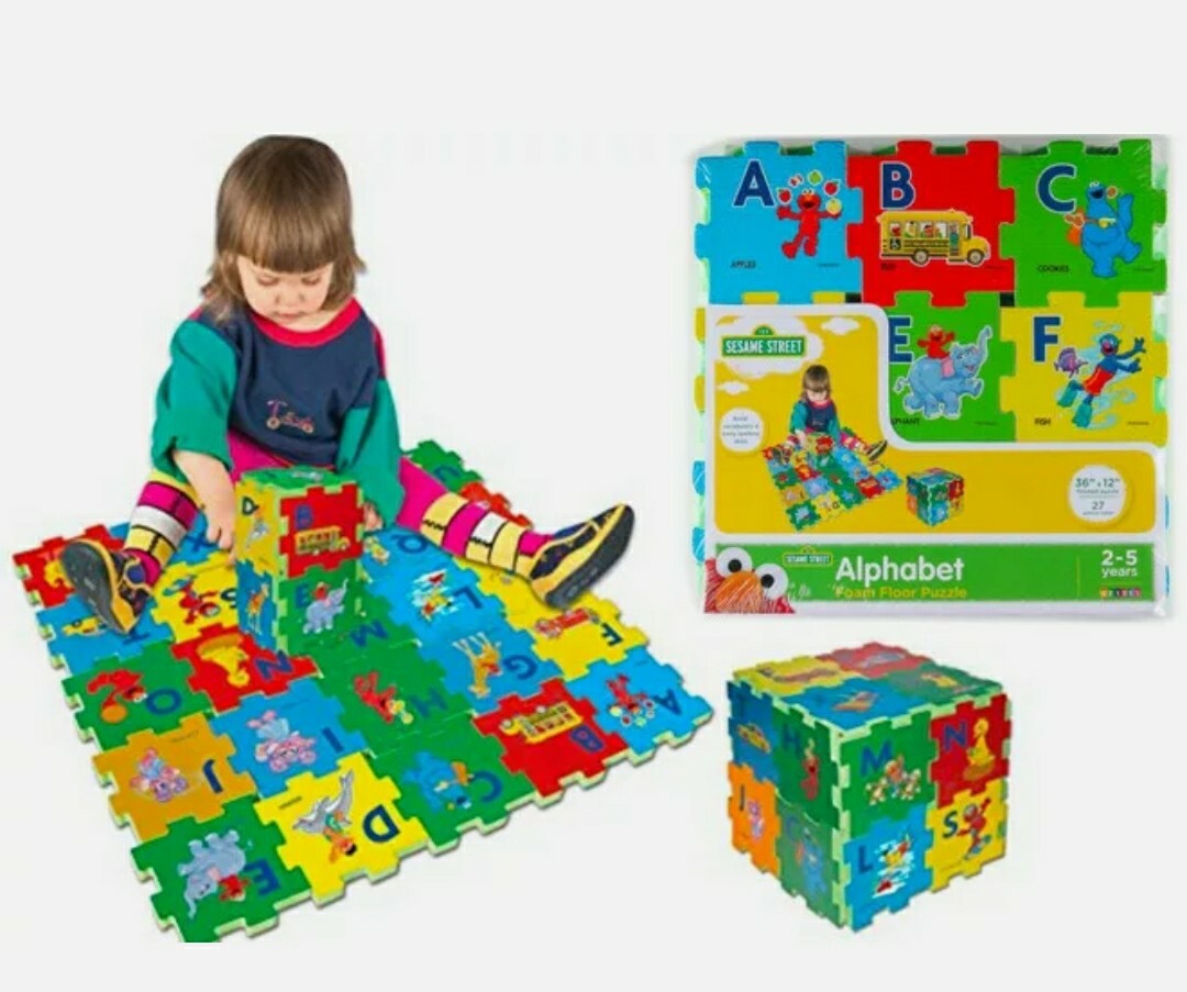 sesame street alphabet puzzle