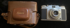 Ansco Memar Pronto Camera Made by AFCO in Munchen Munich Germany 1950s w/Case