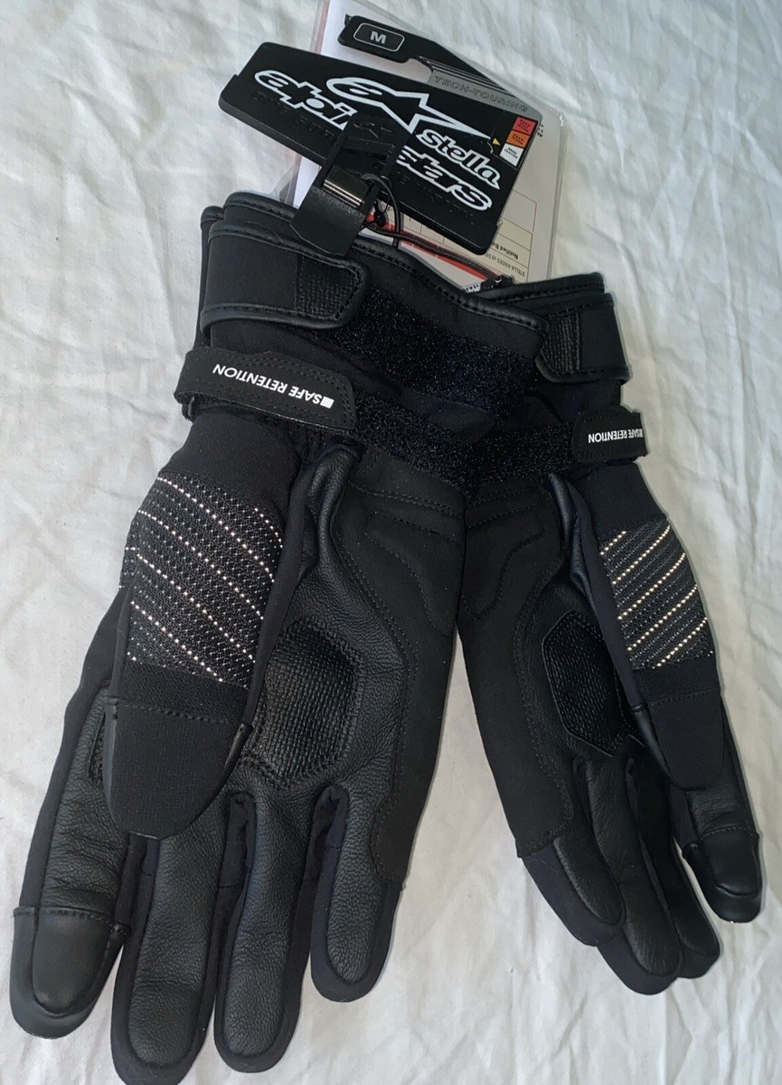 Stella Andes V3 Drystar Gloves Black Anthracite Size Medium
