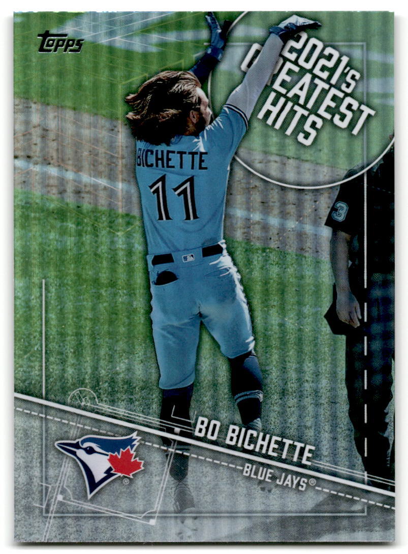 2022 Topps #21GH-2 Bo Bichette 2021’s Greatest Hits