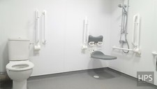 ROCKWALL Hygienic 10 x 4 wall cladding and 10 foot fixing trims - WHITE 