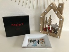 🦊 Plat Coupelle Vide Poche Maxim's De Paris en Porcelaine