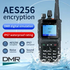 Anysecu DP999 DMR Digital Radio AES256 Encryption IP67 Waterproof Walkie Talkie