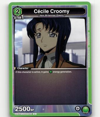 Union Arena Cecile Croomy - Code Geass: Lelouch of the Rebellion
