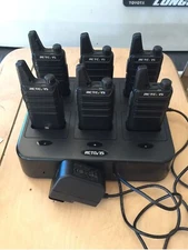 Retevis RT22 Walkie Talkies (6pc), Six-Way Multi Charger