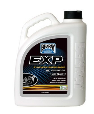 Bel-Ray 99130-B4LW EXP Sythetic Ester Blend Engine Oil 4T 15W50 4L
