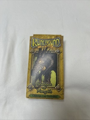 Runebound 2nd Edition Shadows of Margath Challenge Card Set Complete