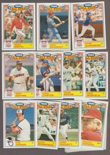 1987 Topps Baseball COMPLETE 22 Card 1986 All-Star Glossy Set LOADED w/ HOFers