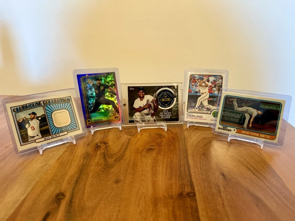 Paquete misterioso de béisbol Team Choice - Garantizado automático/reliquia/numerado - 31 tarjetas Foto 4 de 4