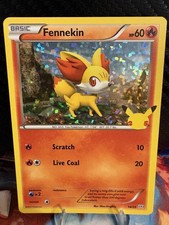 Fennekin 014/025 McDonald's 25th Anniversary Holo for sale online | eBay