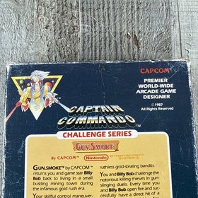 Gun.Smoke (Nintendo NES) Game Box Styrofoam Tested Working No Manual