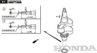 Originaler Motorbaum Stiga - 118551800/0