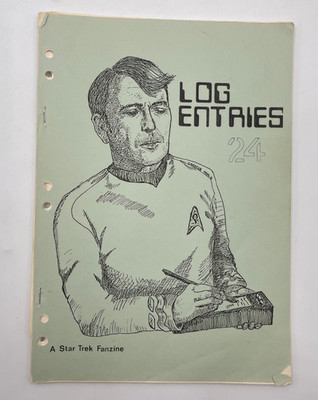 Star Trek TOS Enterprise ''Log Entries'' #24 Gen Fanzine UK First Printing   1979